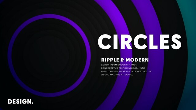 Modern Design Urban Kinetic Text Title Card