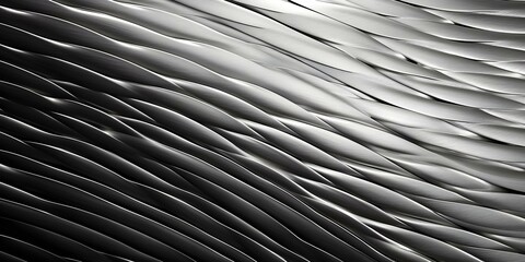 Obraz premium Monochrome Stainless Steel Plate Texture Background with Space for Text. Concept Stainless Steel Texture, Monochrome Background, Text Space, Plate Design
