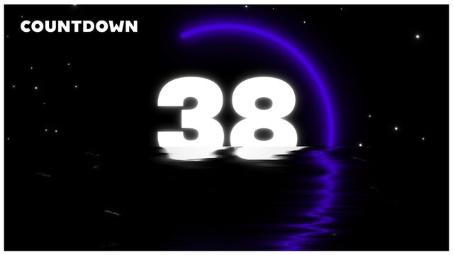 Clean Countdown On Water Timer Template
