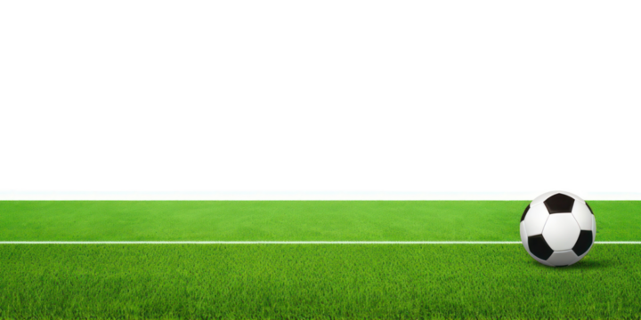 PNG Soccer line horizontal border football sports grass.