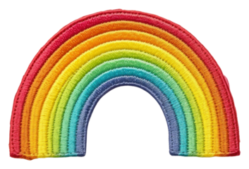 PNG Rainbow clothing white background creativity. 