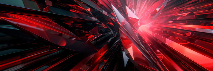 dark red and black geometric technology abstract background