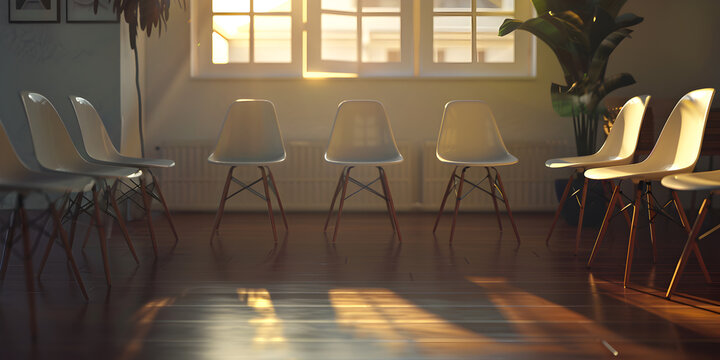 prepared for aa meeting and group therapy