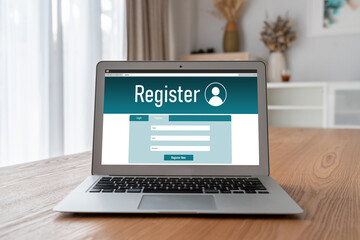 Online registration form for modish form filling on the internet website