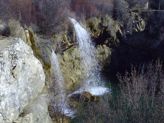 Chorros en pantano