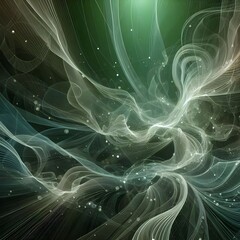Abstract organic green lines as wallpaper background beautiful and loveable pic 