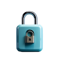 Naklejka premium a close-up of a lock