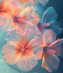 Abstract Floral Illustration