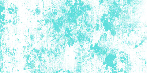 Cyan abstract grunge old concrete wall texture stain isolated overlay decorative vintage background.