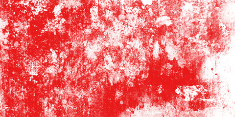 Red abstract grunge old concrete wall texture stain isolated overlay decorative vintage background.