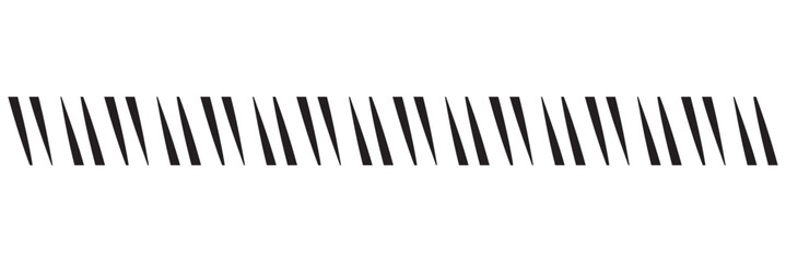 Diagonal parallel lines divider strip. Slash line. Border with diagonal lines. Diagonal parallel lines slash divider tilt strip.