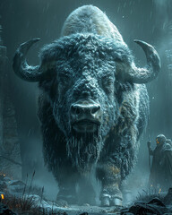 Giant Bison Photo Wallpaper and Background