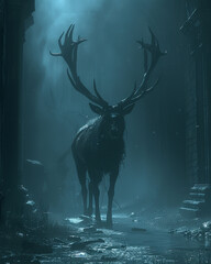 Giant Deer Photo Wallpaper and Background