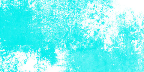 Cyan abstract grunge old concrete wall texture stain isolated overlay decorative vintage background.