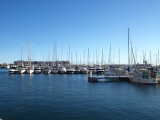 Puerto de yates en Alicante