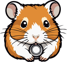 Chic Cheeks Stylish Hamster Icons