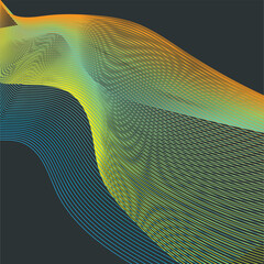 abstract wave background, abstract art