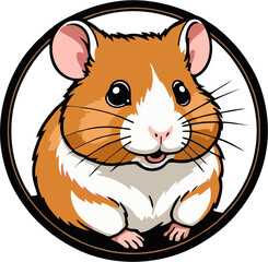 Hamster Haven Adorable Logo Designs