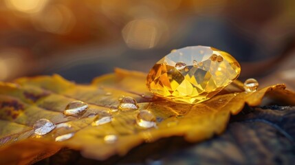 Yellow sapphires represent abundance and prosperity.