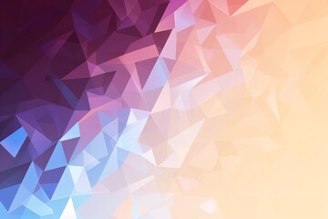 Triangular mosaic pattern geometric background vector