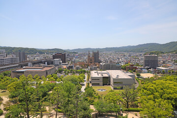 福山市の街並み