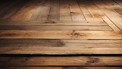 Fototapeta premium Light texture of wooden boards, background of natural wood surface