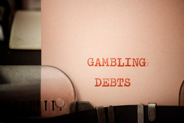 Gambling debts phrase