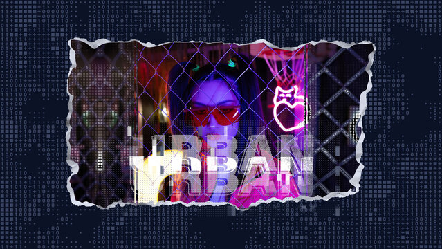 Urban ASCII Halftones Opener