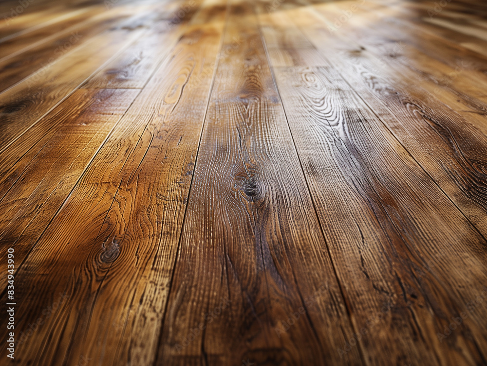 Wall mural Wood oak flooring 