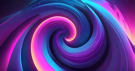 Gradient Wallpaper Illustration 3D Abstract