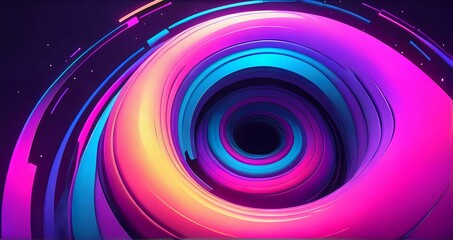 Gradient Wallpaper Illustration 3D Abstract