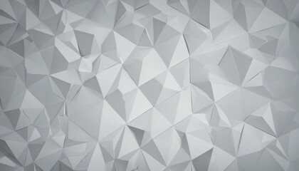 Abstract Polygon Vector Background with Triangular Shapes and Bright Gradient Colors