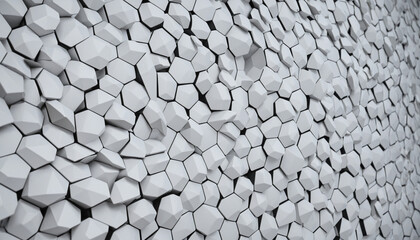 Hexagonal geometric pattern for modern digital design and business concepts