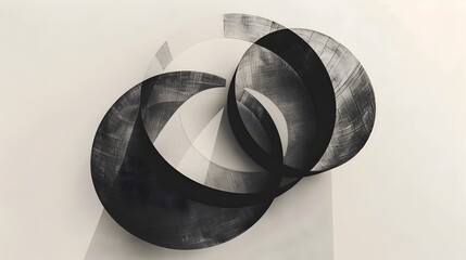 Mesmerizing Monochrome Spiral Shapes Forming Architectural Composition