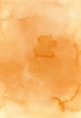 Fototapeta premium Abstract watercolor orange texture