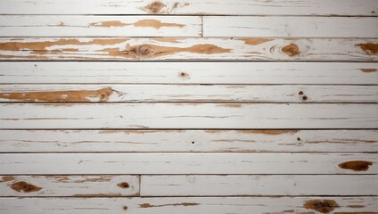 Obraz premium Shabby Wooden White Background. Grunge Texture, Painted Surface. Coastal Background.