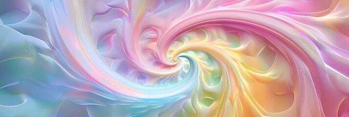 Fototapeta premium pastel paint swirl