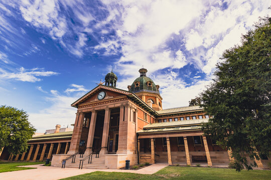 The historic Bathurst Courthouse built in 1880