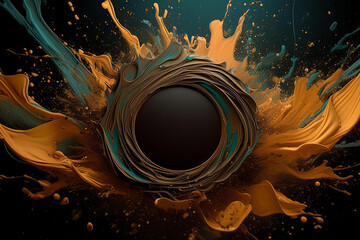 Projection de liquide