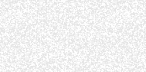 Vector geometric seamless technology gray and white triangle element light background. Abstract digital grid light pattern white Polygon Mosaic triangle Background, business and corporate background.