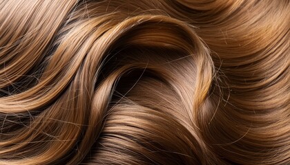 Naklejka premium brown reflective hair texture