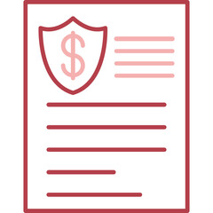 Obraz premium Insurance Icon