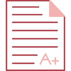 Fototapeta premium Report Icon