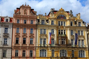 Staromestske Namesti in Prague city, Czechia