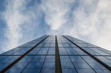 Fototapeta premium Skyscraper, Warsaw,Poland