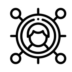 network line icon