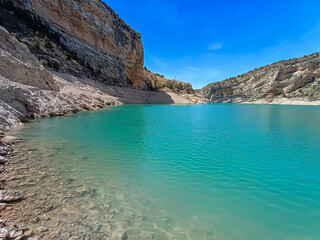 Embalse de Cueva Foradada, Teruel. Rio Martin