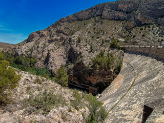 Embalse de Cueva Foradada, Teruel. Rio Martin