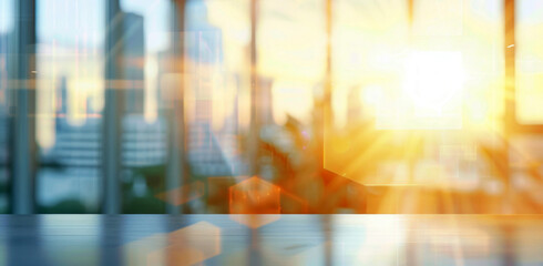 Blurry abstract backdrop for presentation design, text overlay, or business concept banner. 