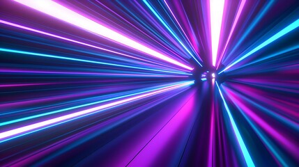 Fototapeta premium The image is an abstract representation of a wormhole, a hypothetical tunnel that connects two separate points in spacetime.